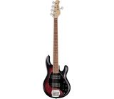 Sterling by Music Man StingRay 5 HH Ruby Red Burst