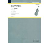 Schott Kummer 12 Duos Cello op.105