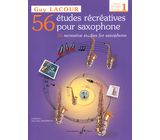 Editions Billaudot 56 Etudes Recreatives Sax 1