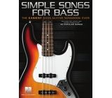 Hal Leonard Simple Songs for Bass