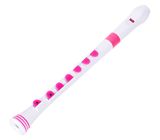 Nuvo Recorder+ Baroque white-pink