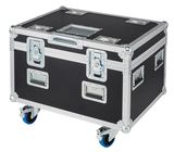 Roadinger Flightcase 4x TMH-X4 wheels