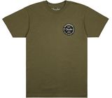 Fender Strat Anniv Badge Tee Olive S
