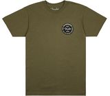 Fender Strat Anniv Badge Tee Olive M