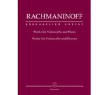 Bärenreiter Rachmaninow Werke für Cello