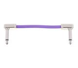 Ernie Ball Flat Patch Cable 3" purple