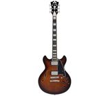 DAngelico Premier Mini DC Brown Burst