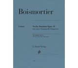 Henle Verlag Boismortier Sonaten 2 Celli