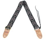 Cascha Ukulele Strap GR Chevron Veg