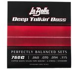 La Bella 760C Copper White Nylon Tape