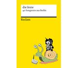 Reclam Verlag die Ärzte: 40 Songtexte