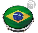 Thomann 10" Pandeiro Brazilian Flag