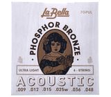 La Bella 7GPUL Phosphor Bronze UL