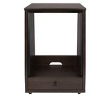 Gator Frameworks Elite 12U Angled Rack BRN