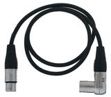 the sssnake SK233-0,9 angled XLR Patch MF