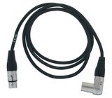 the sssnake SK233-1,5 angled XLR Patch MF