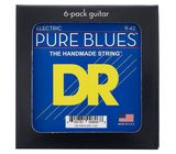 DR Strings Pure Blues PHR-9 6-Pack