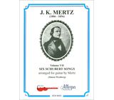 Edition Chanterelle Six Schubert Songs Guitar