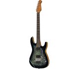 Harley Benton Fusion-IV HH RW FR QBLB