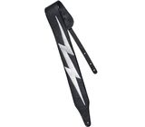 Jodi Head Guitar Straps Big Bolt Black Silver