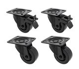 Roadworx Black Wheel Bundle 80 mm