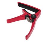 Harley Benton Acoustic Capo Red