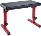 K&M 14087 Keyboard Bench Ruby Red