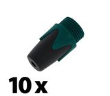 Neutrik BPX Green 10x
