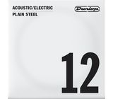 Dunlop Plain Steel Single String 012