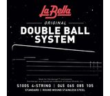 La Bella S100S Double Ball Bass Med