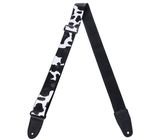 Levys Black and White Cow Strap