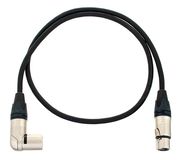 pro snake XLR Patch Angled/male 1m