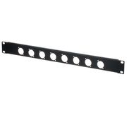 Thon Rack Panel 1U 8XLR