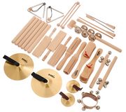 Goldon Percussion Set 4 in Wood Box