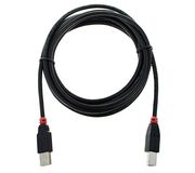 Lindy USB 2.0 Cable Typ A/B 3m BK