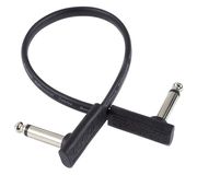 Rockboard Flat Patch Cable Black 10 cm