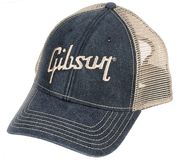 Gibson Baseball Cap Faded Denim