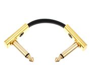 Rockboard Flat Patch Cable Gold 5 cm