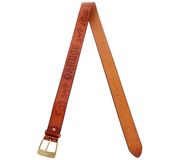 Orange Belt Brown with Logo