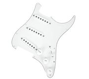 Mojotone 58 Q.Coil Hot Br. Pickguard WH