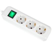 Brennenstuhl Eco-L 3 Way Split Sw 3m WH