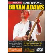 Music Sales Bryan Adams Learn To Play DVD Music Sales Bryan Adams Learn To Play DVD