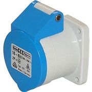 PCE CEE-PanelSocket Straight16A BL PCE CEE-PanelSocket Straight16A BL