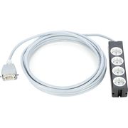 Stairville Multicable 10m 6H - 4 Sockets Stairville Multicable 10m 6H - 4 Sockets
