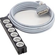 Stairville Multicable 10m 16H - 6 Sockets Stairville Multicable 10m 16H - 6 Sockets