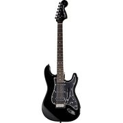 Fender Squier FatStrat Black & Chrome Fender Squier FatStrat Black & Chrome