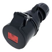 PCE CEE Connector 16A Black PCE CEE Connector 16A Black