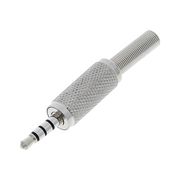 Thomann Mini Jack 3,5mm 4 Pin Thomann Mini Jack 3,5mm 4 Pin