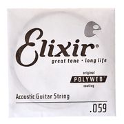 Elixir .059 Western Bronze 80/20 Poly Elixir .059 Western Bronze 80/20 Poly