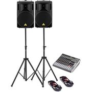 Behringer Eurolive B215D Mixer Bundle Behringer Eurolive B215D Mixer Bundle